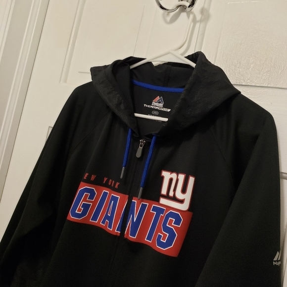 Majestic Zip Close Jacket "New York Giants" Large, Casual, Athlesiure - Picture 2 of 7